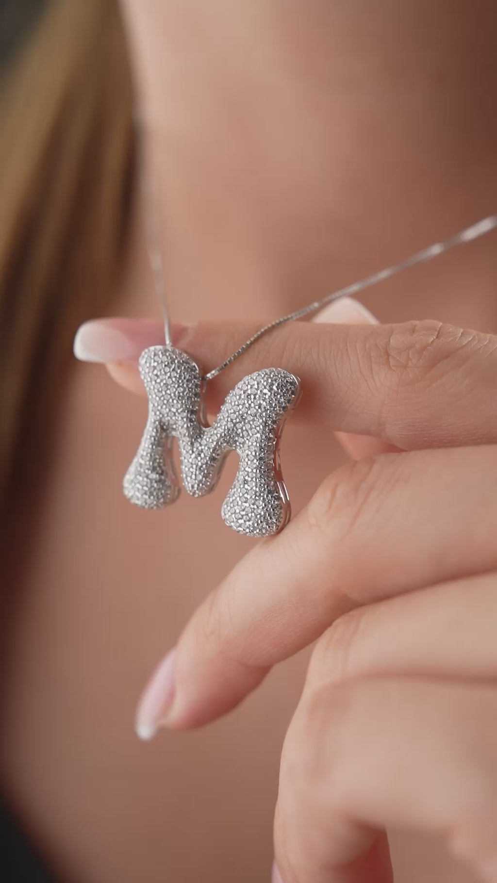 ICON BOMB ZIRKONIA BREVHALSBAND | 925 SILVER