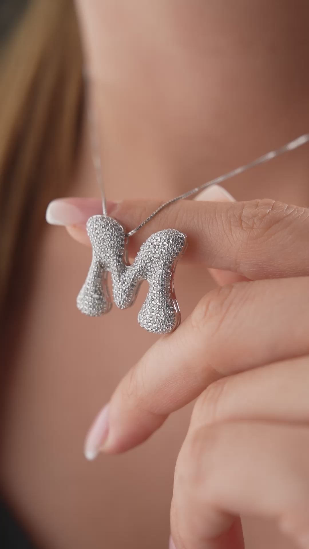 ICON BOMB ZIRKONIA BREVHALSBAND | 925 SILVER