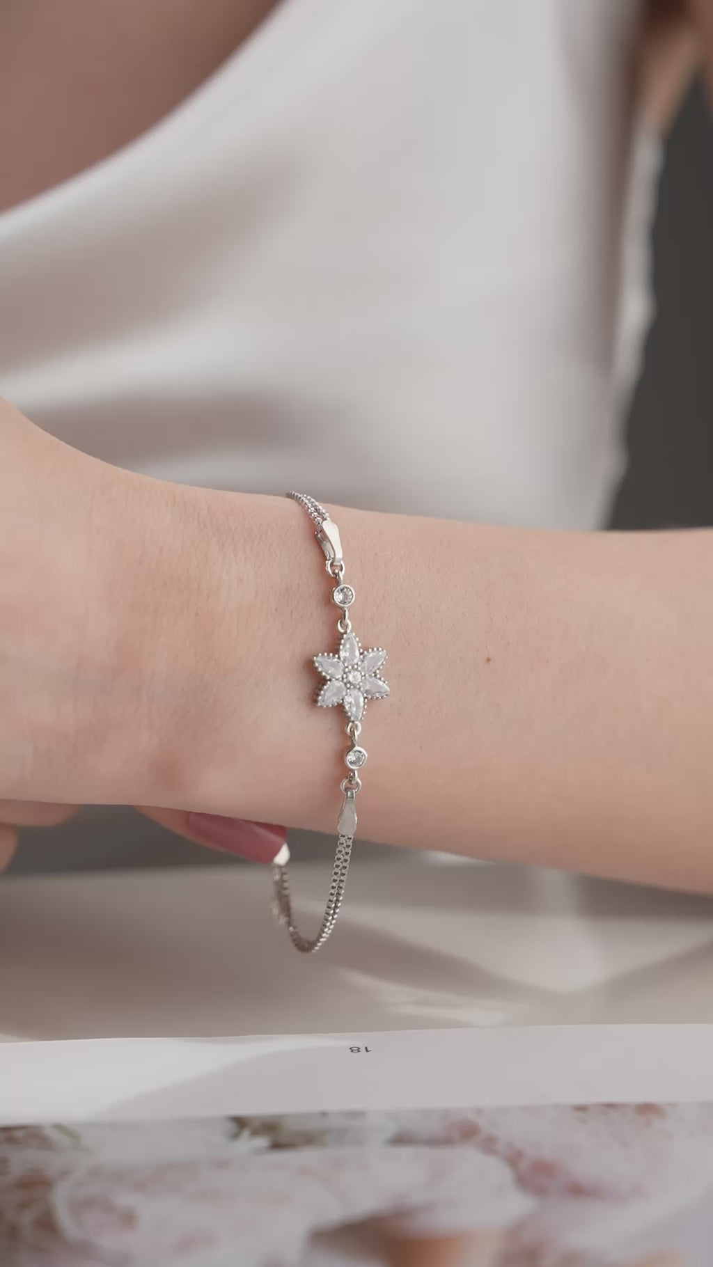 BLOSSOM-ARMBAND | 925 SILVER