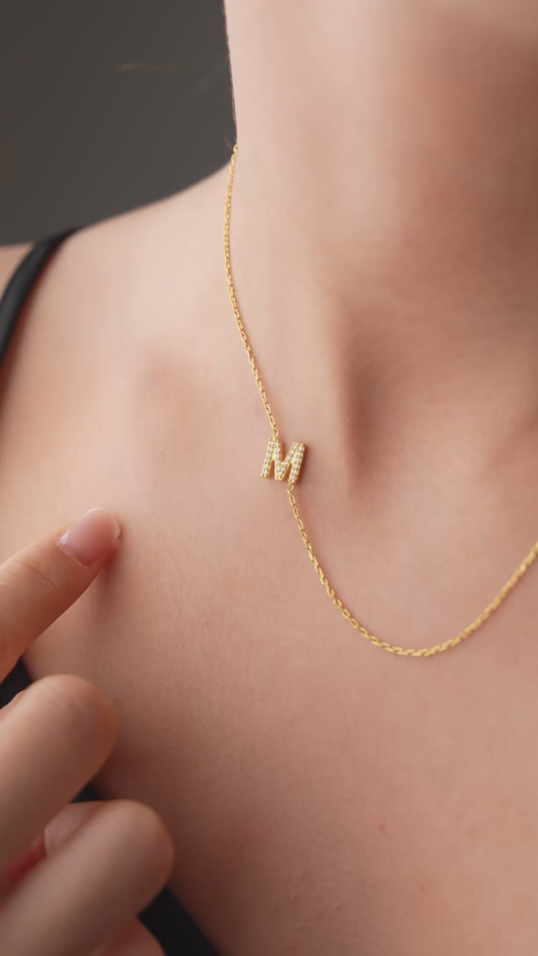 ZIRKONIA BRUKSHALSBAND | 925 SILVER 