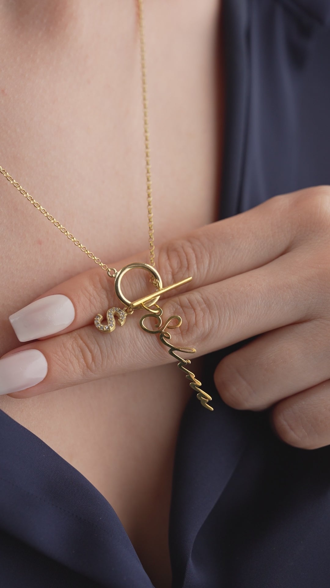 RUND KEDJA NAMN KEDJA | 925 SILVER