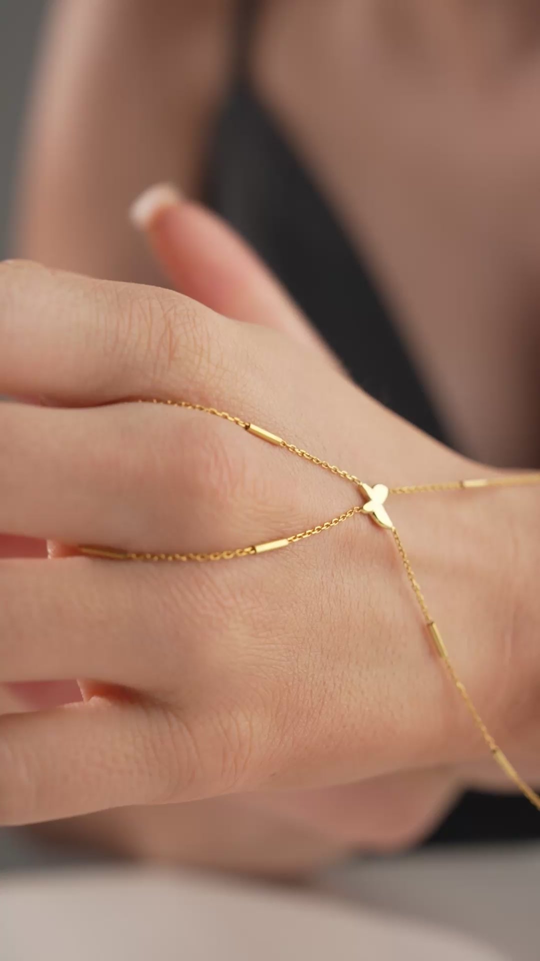 FJÄRILSHANKEDJA | 925 SILVER