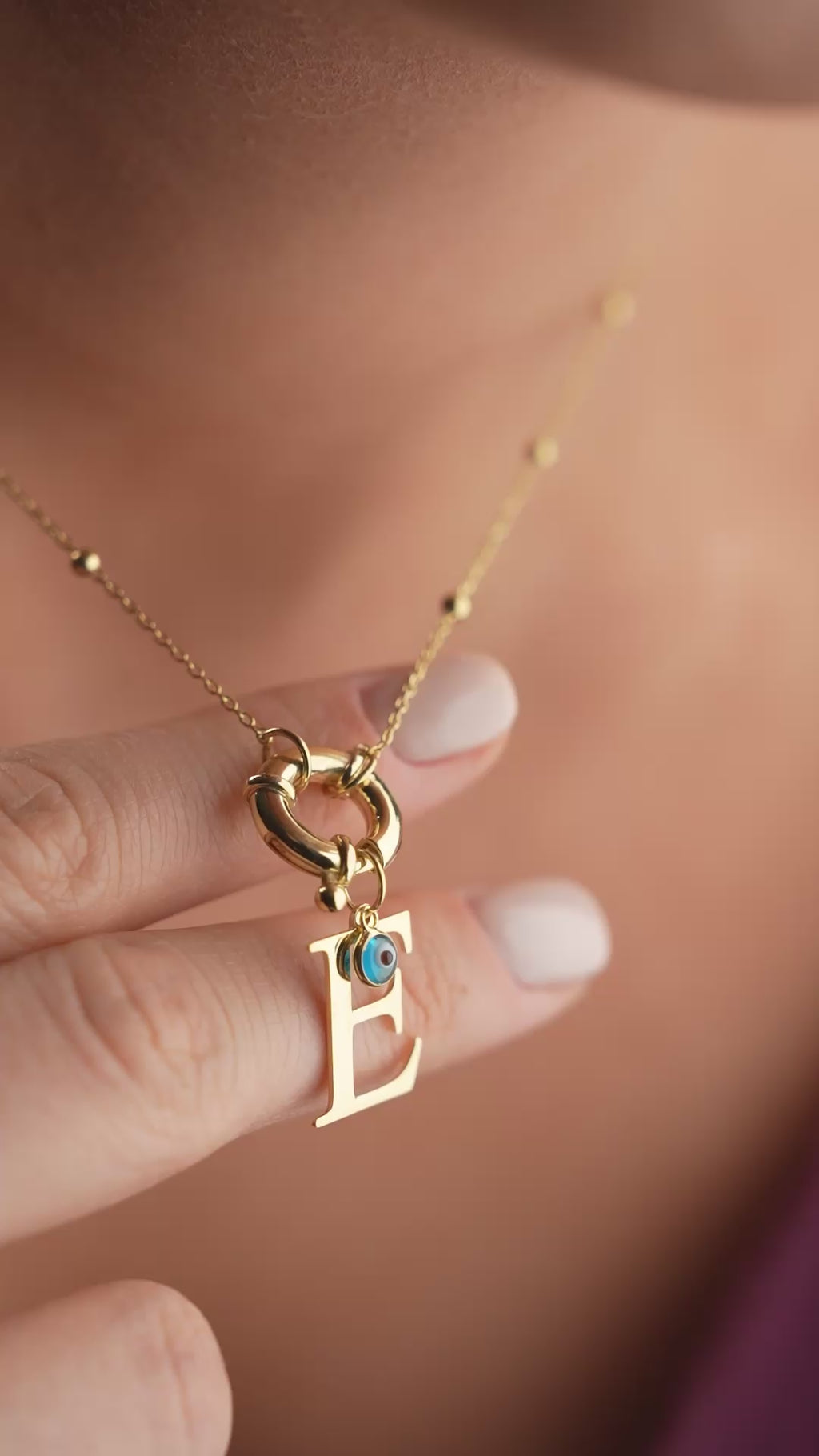 Brevkedja med Nazar - 925 SILVER