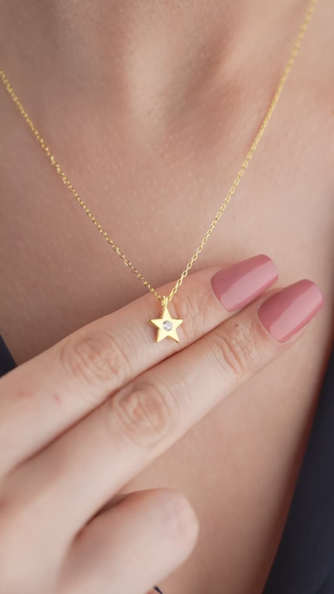 MINI STJÄRNHALSBAND | 925 SILVER