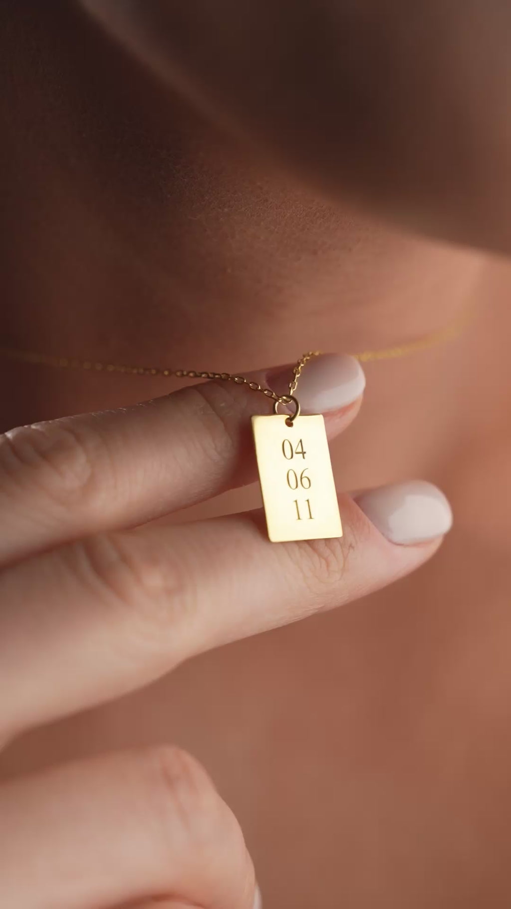 SPARA DATUMET-HALSBAND | 925 SILVER