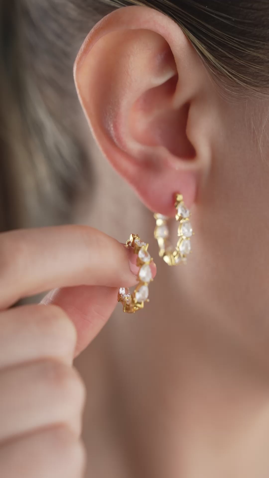 GIOIA ÖRHÄNGEN | 925 SILVER