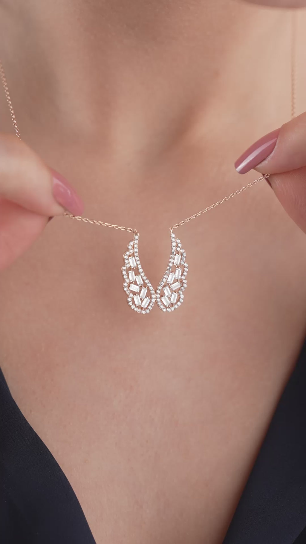 ÄNGELVINGELHALSBAND | 925 SILVER