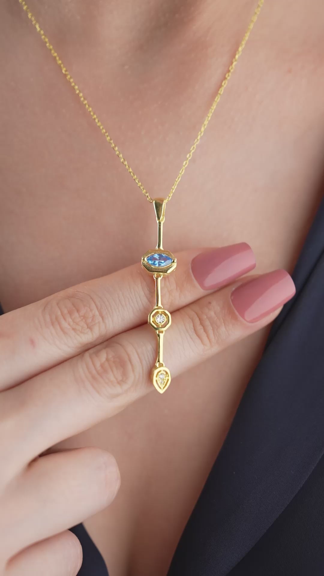 CHANDRA Y-HALSBAND | 925 SILVER