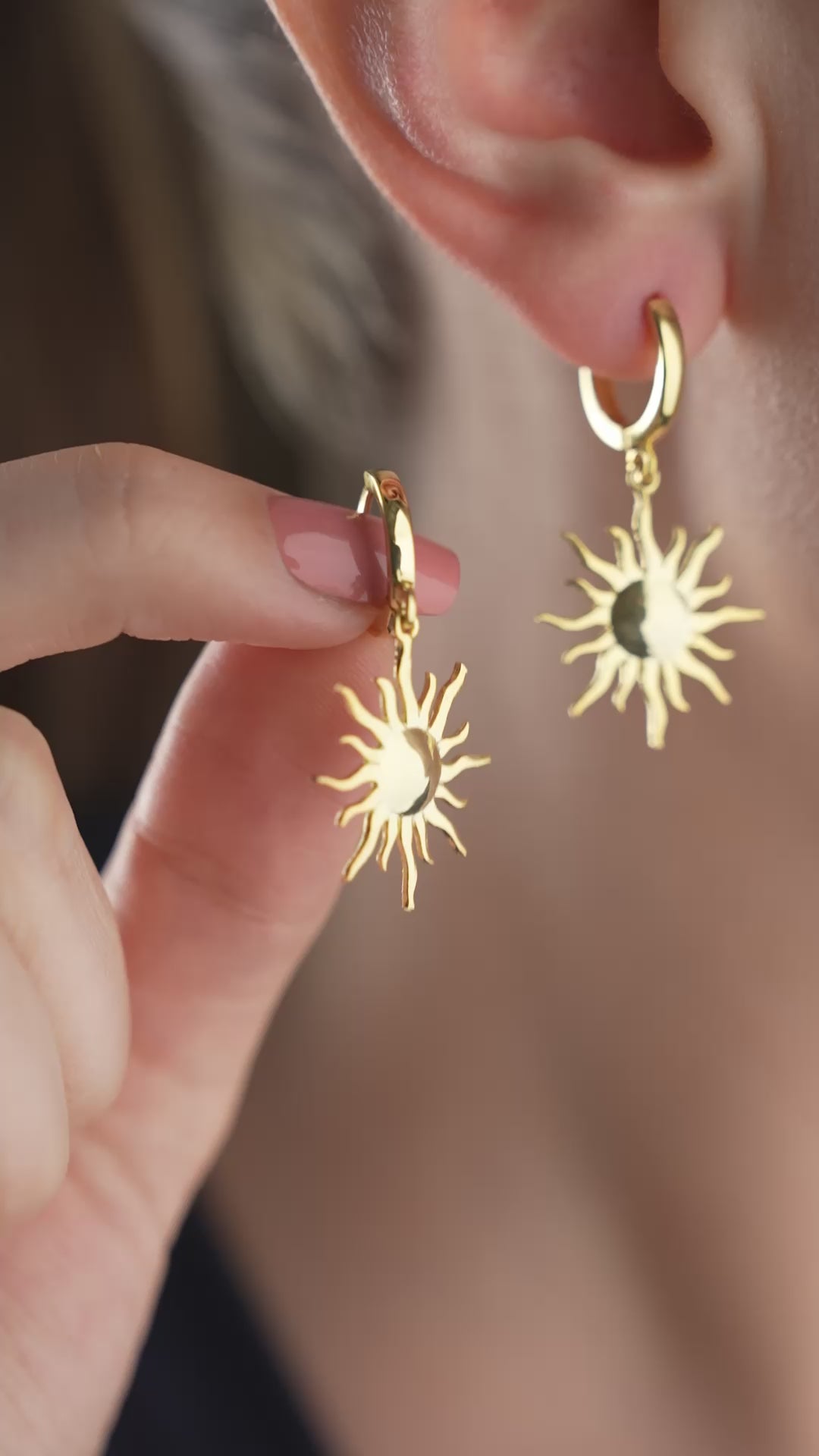 STORA SOLO HÄNGNING | 925 SILVER