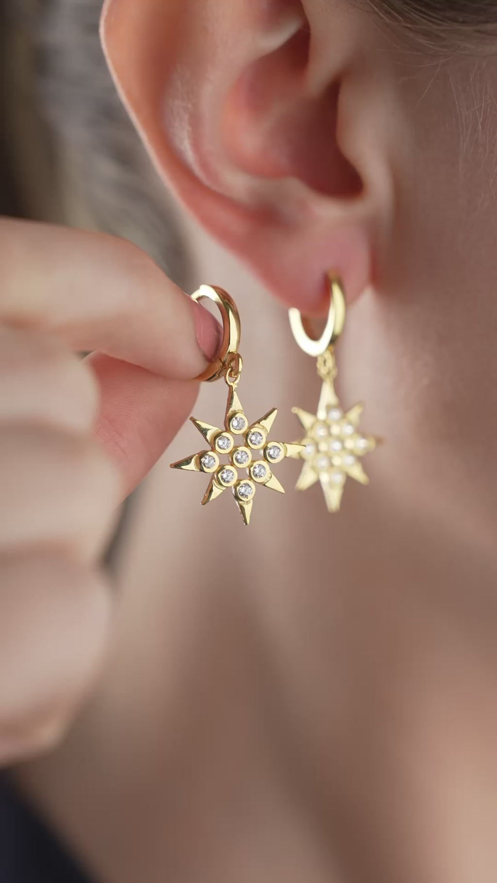 HIMMELÖRONHÄNGAR | 925 SILVER