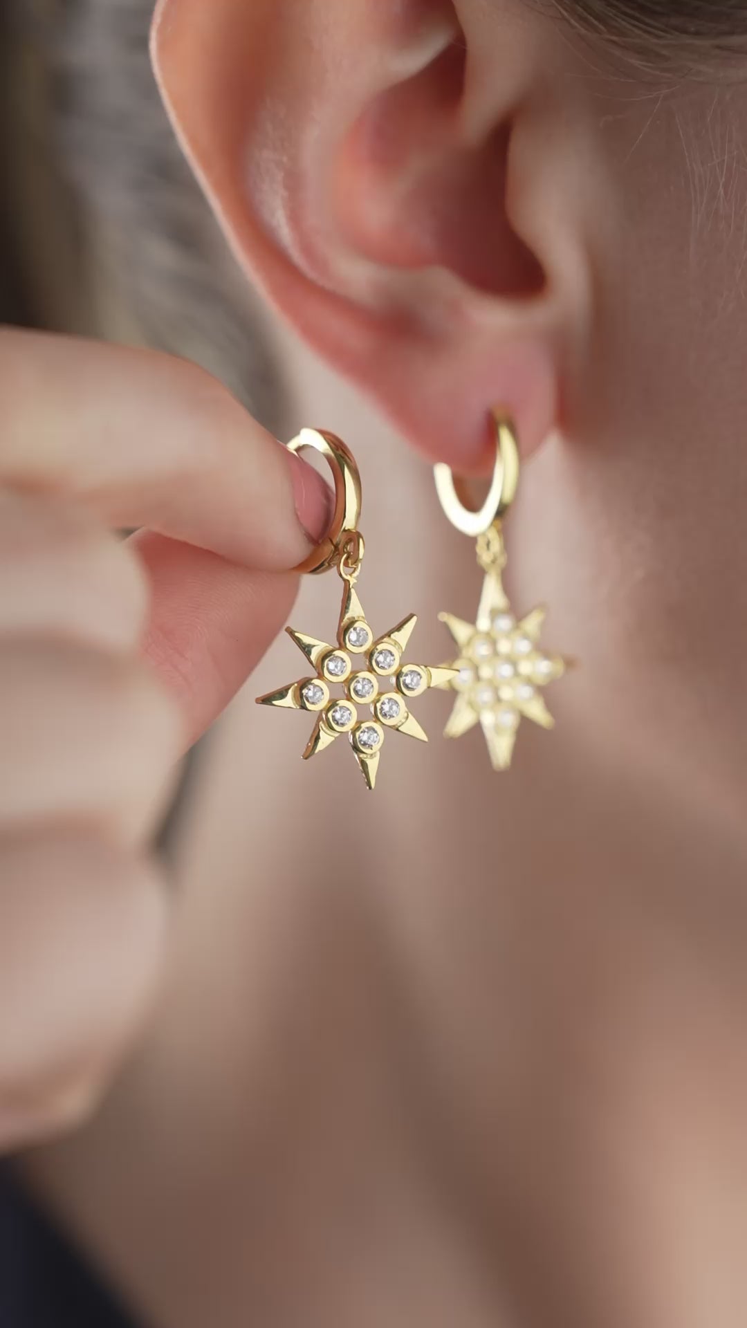 HIMMELÖRONHÄNGAR | 925 SILVER